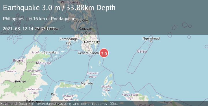 Map of PHILIPPINE ISLANDS REGION
