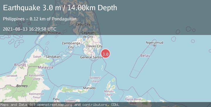Map of PHILIPPINE ISLANDS REGION