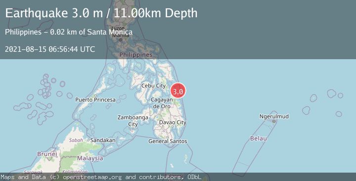 Map of PHILIPPINE ISLANDS REGION