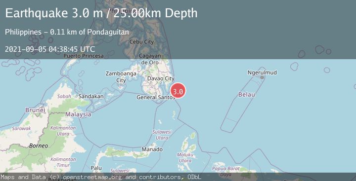 Map of PHILIPPINE ISLANDS REGION
