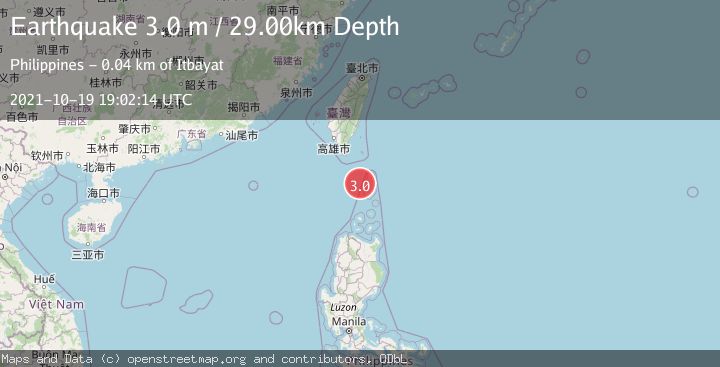 Map of BATAN ISL REGION, PHILIPPINES