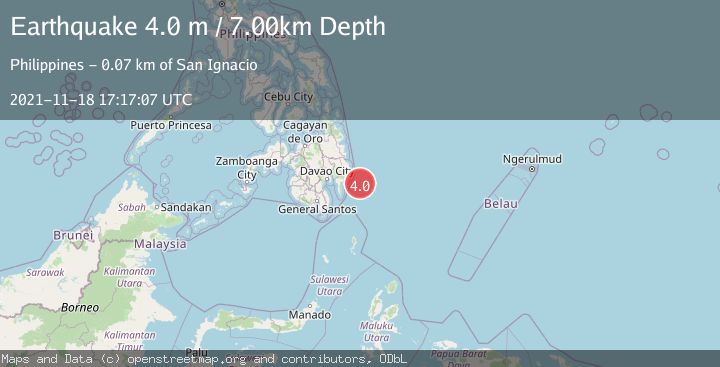 Map of PHILIPPINE ISLANDS REGION
