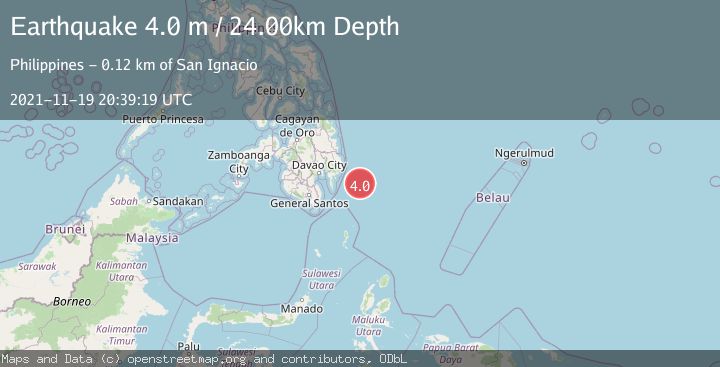 Map of PHILIPPINE ISLANDS REGION