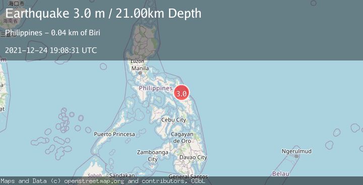 Map of SAMAR, PHILIPPINES