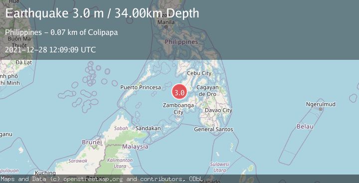 Map of NEGROS, PHILIPPINES