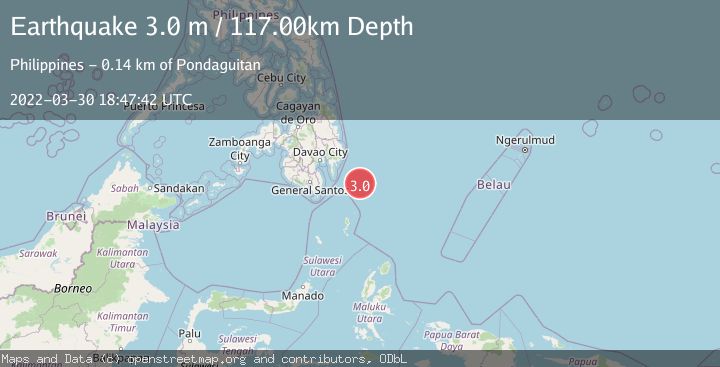 Map of PHILIPPINE ISLANDS REGION