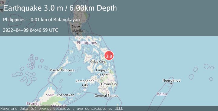 Map of SAMAR, PHILIPPINES
