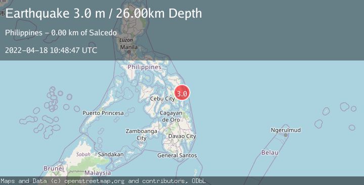 Map of SAMAR, PHILIPPINES