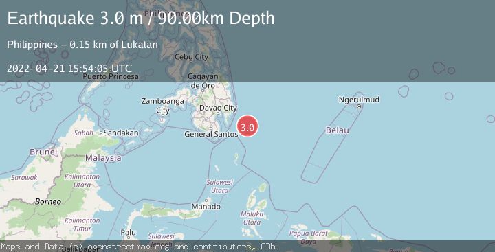 Map of PHILIPPINE ISLANDS REGION