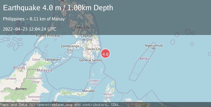 Map of PHILIPPINE ISLANDS REGION