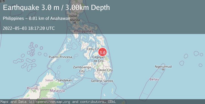 Map of LEYTE, PHILIPPINES