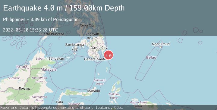 Map of PHILIPPINE ISLANDS REGION