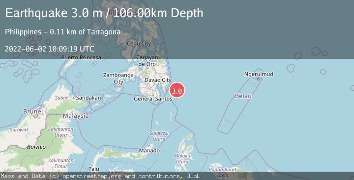 Map of PHILIPPINE ISLANDS REGION