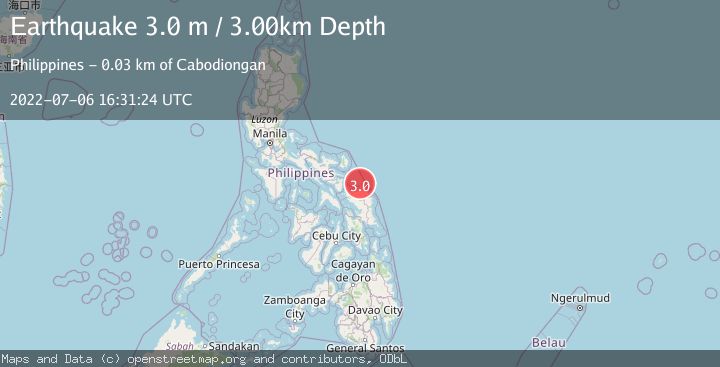 Map of SAMAR, PHILIPPINES