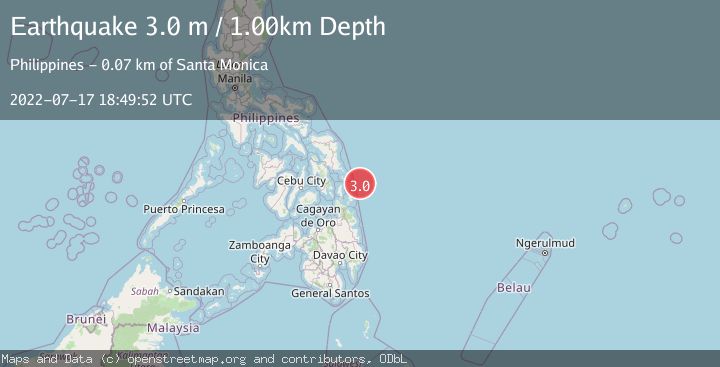 Map of PHILIPPINE ISLANDS REGION