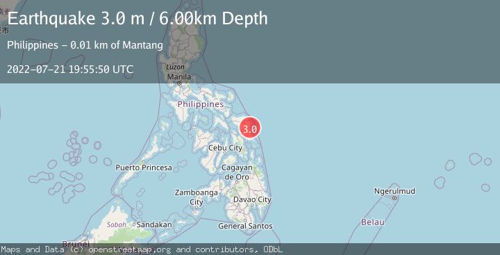 Map of SAMAR, PHILIPPINES
