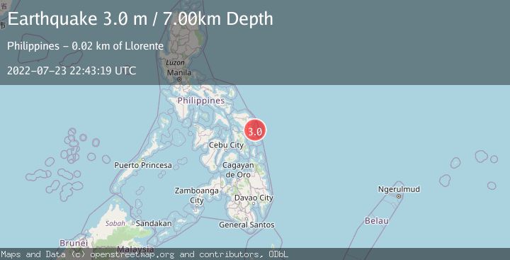 Map of SAMAR, PHILIPPINES