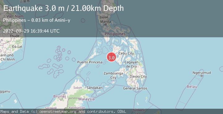Map of PANAY, PHILIPPINES