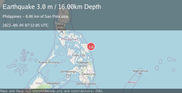 Map of PHILIPPINE ISLANDS REGION