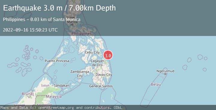 Map of PHILIPPINE ISLANDS REGION