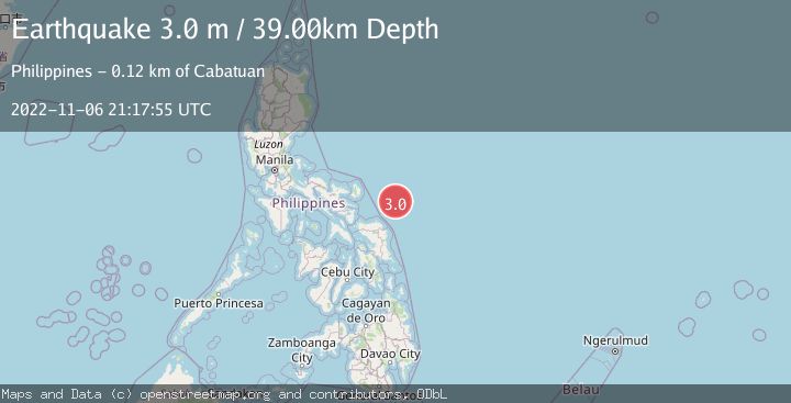 Map of PHILIPPINE ISLANDS REGION
