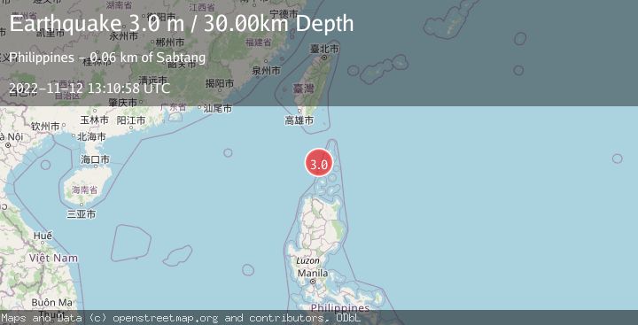 Map of BATAN ISL REGION, PHILIPPINES