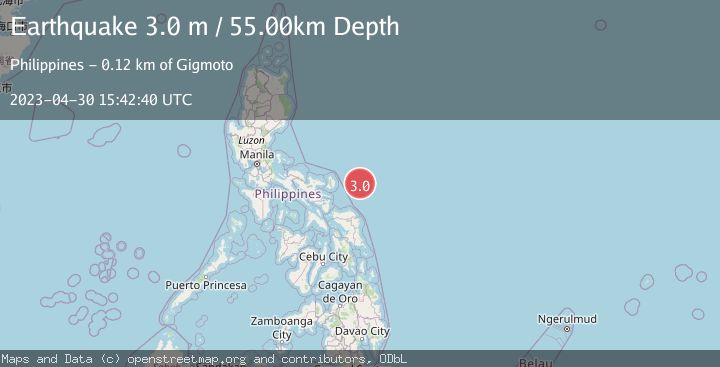 Map of PHILIPPINE ISLANDS REGION