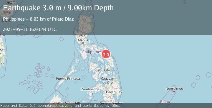 Map of CATANDUANES, PHILIPPINES