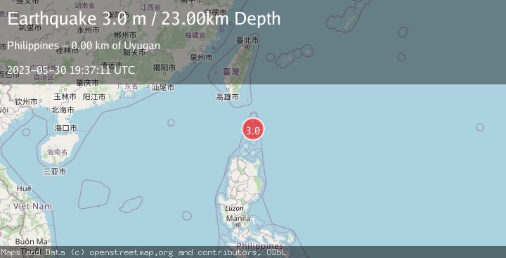Map of BATAN ISL REGION, PHILIPPINES