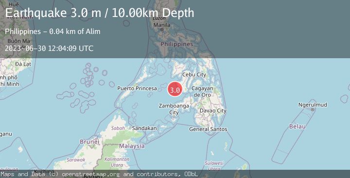 Map of NEGROS, PHILIPPINES