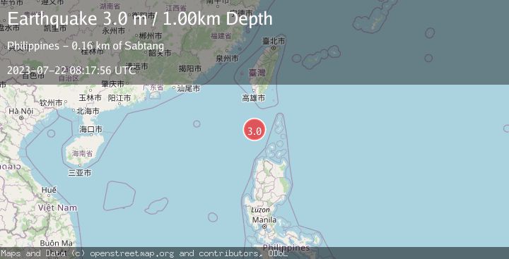 Map of PHILIPPINE ISLANDS REGION