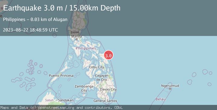 Map of SAMAR, PHILIPPINES