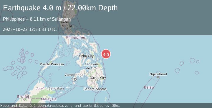 Map of PHILIPPINE ISLANDS REGION