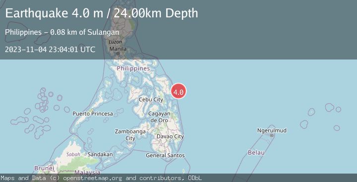 Map of PHILIPPINE ISLANDS REGION