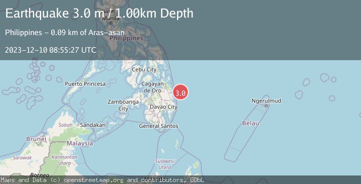 Map of PHILIPPINE ISLANDS REGION