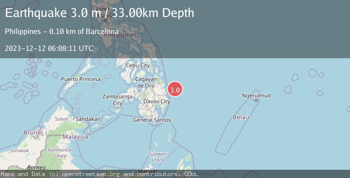 Map of PHILIPPINE ISLANDS REGION