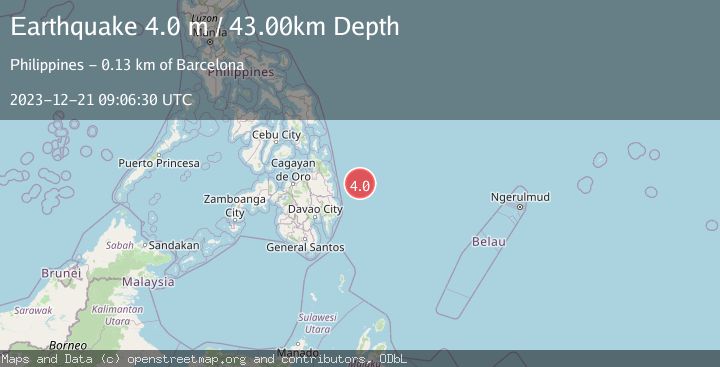 Map of PHILIPPINE ISLANDS REGION