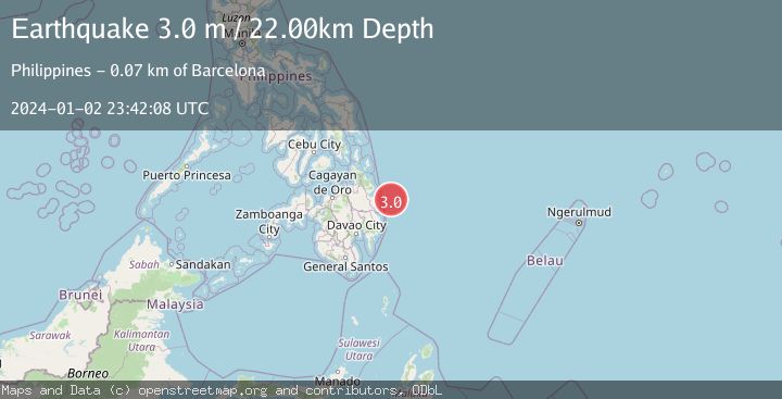 Map of PHILIPPINE ISLANDS REGION