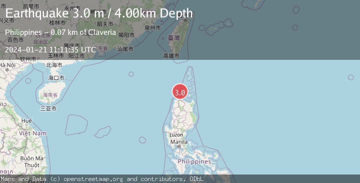 Map of BABUYAN ISL REGION, PHILIPPINES