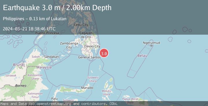 Map of PHILIPPINE ISLANDS REGION
