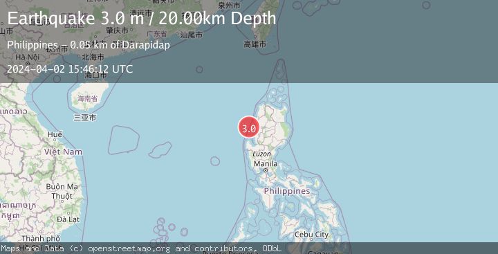 Map of PHILIPPINE ISLANDS REGION