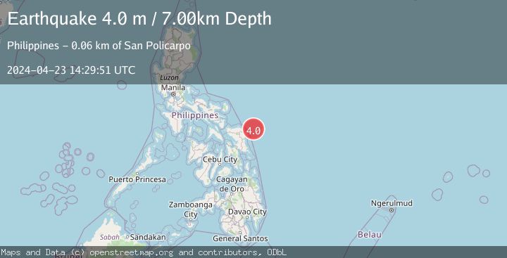 Map of PHILIPPINE ISLANDS REGION