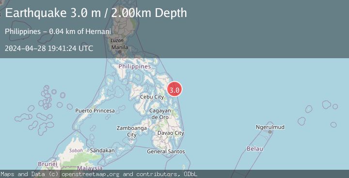 Map of SAMAR, PHILIPPINES