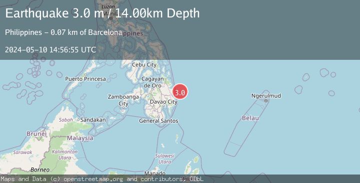 Map of PHILIPPINE ISLANDS REGION
