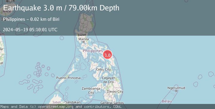 Map of SAMAR, PHILIPPINES