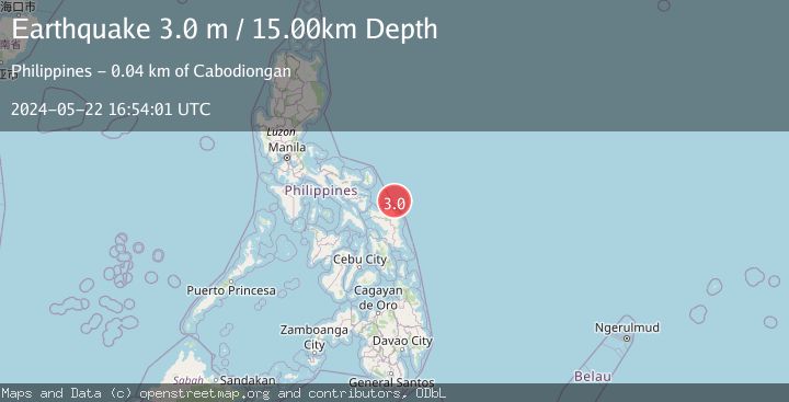 Map of SAMAR, PHILIPPINES