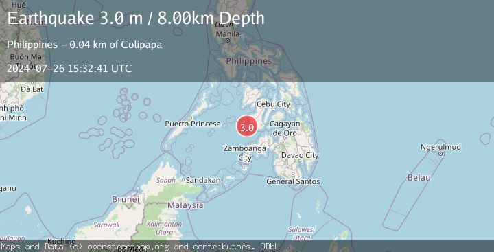 Map of NEGROS, PHILIPPINES