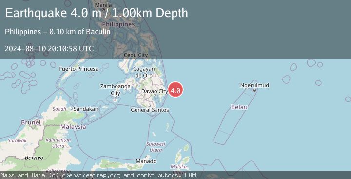 Map of PHILIPPINE ISLANDS REGION