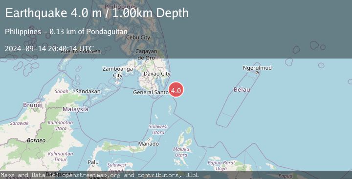 Map of PHILIPPINE ISLANDS REGION