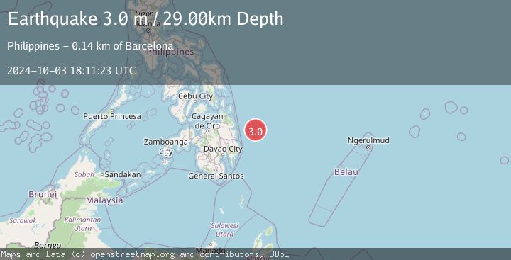 Map of PHILIPPINE ISLANDS REGION